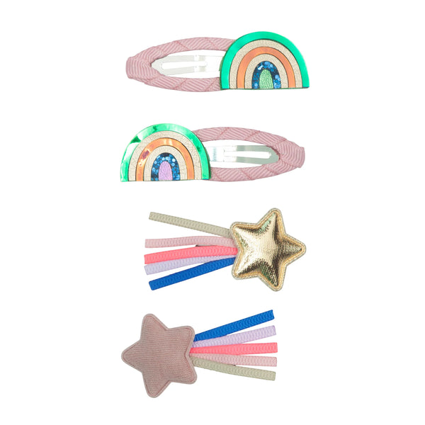 קליפים מסיבה מעל הקשת בענן