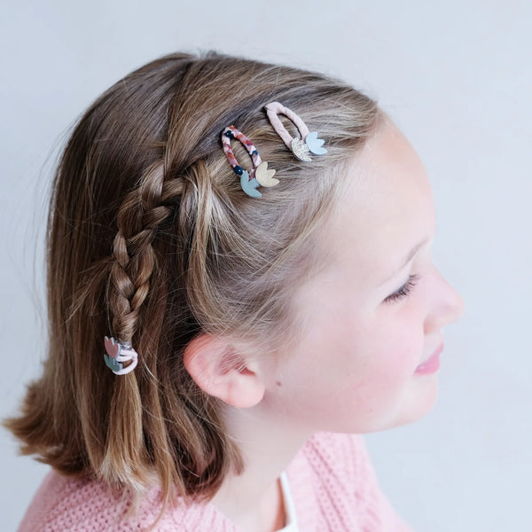 סט 8 מיני גומיות לשיער – צִבעוֹנִי