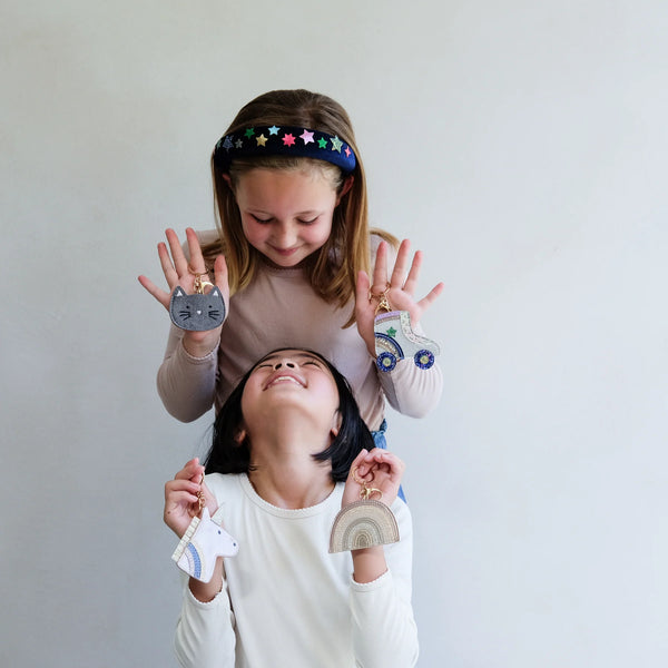 מחזיק מפתחות רך בצורת חתול