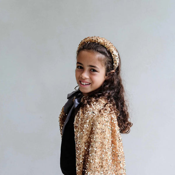 קשת נצנצים זהב