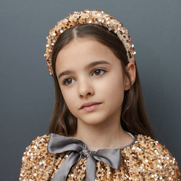 קשת נצנצים זהב