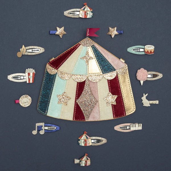 סט 4 קליפסים לשיער-  מוזיקה