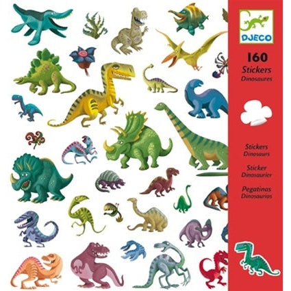 יצירה-160 מדבקות דינו