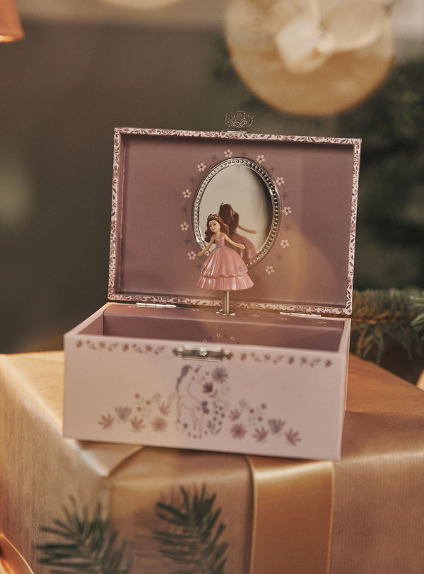 MUSIC BOX 'PRINCESS WITH UNICORN'