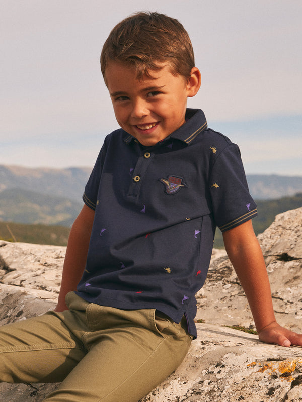 LITTLE BOY POLO SHIRT KIPOLOAGE