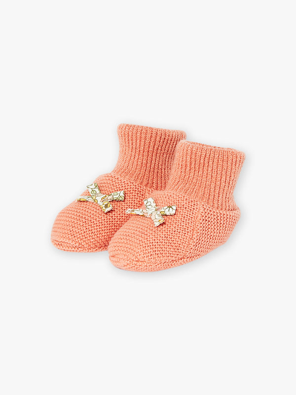 BABY GIRL NEWBORN BOOTIES LOICA