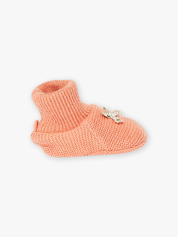 BABY GIRL NEWBORN BOOTIES LOICA