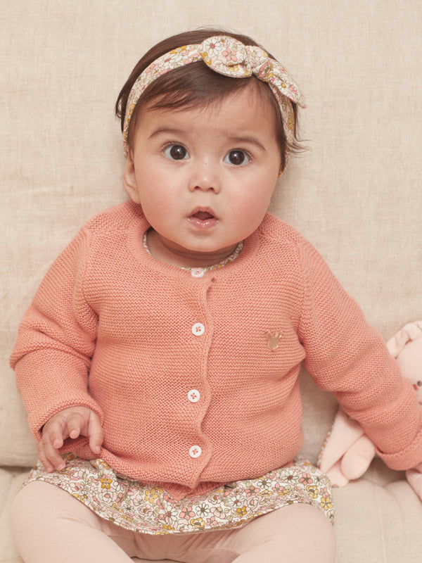 BABY GIRL LOANA CARDIGAN