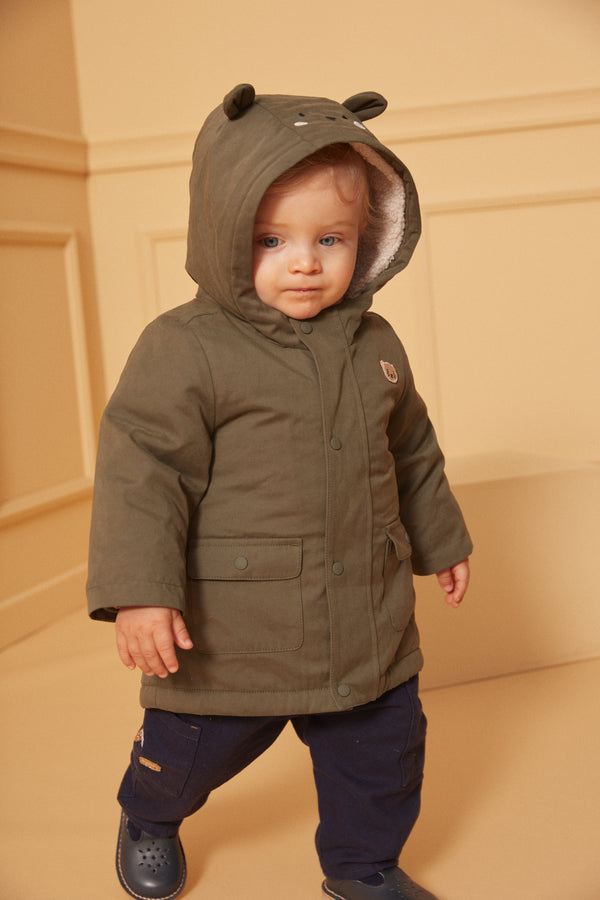 BABY BOY SET OF PARKA AND COAT LINATHAN