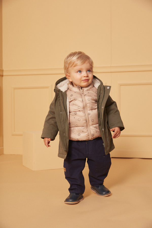 BABY BOY SET OF PARKA AND COAT LINATHAN