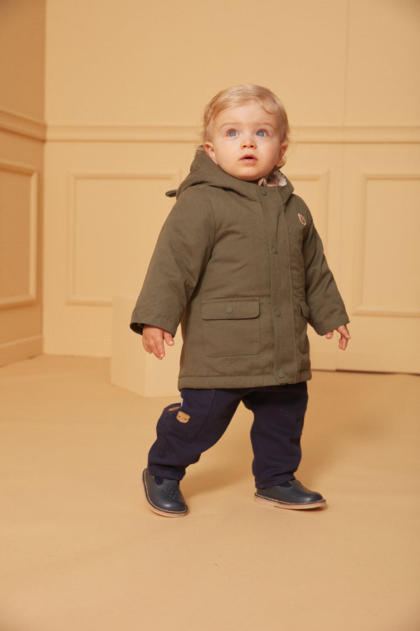 BABY BOY SET OF PARKA AND COAT LINATHAN