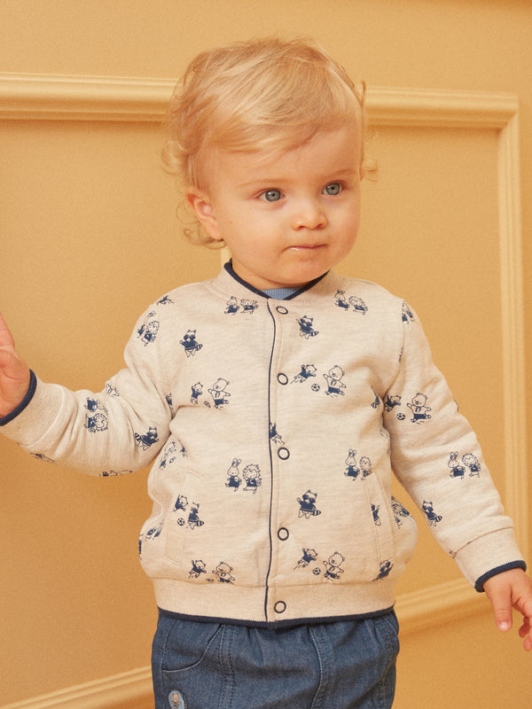 BABY BOY DOUBLE SIDED JACKET LADRISTO