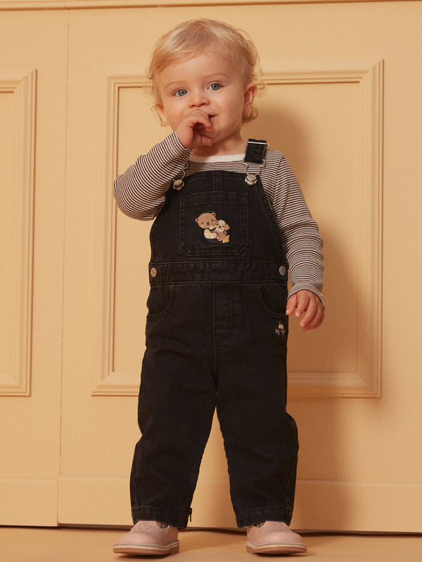 BABY BOY JEANS OVERALL LAFLAVIEN