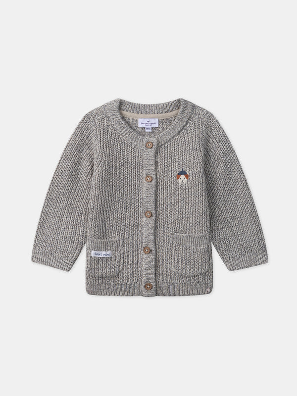 BABY BOY CARDIGAN LAOCTAVE