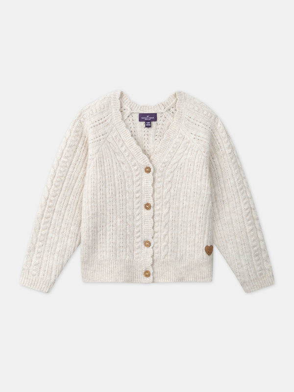 LITTLE GIRL CARDIGAN LUCARDETTE