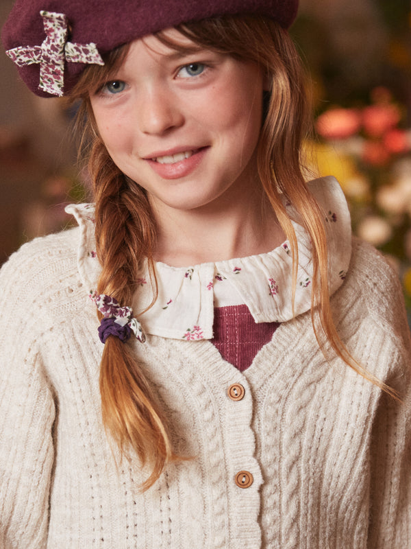 LITTLE GIRL CARDIGAN LUCARDETTE