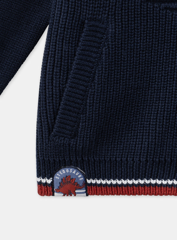 LITTLE BOY CARDIGAN LOGILAGE