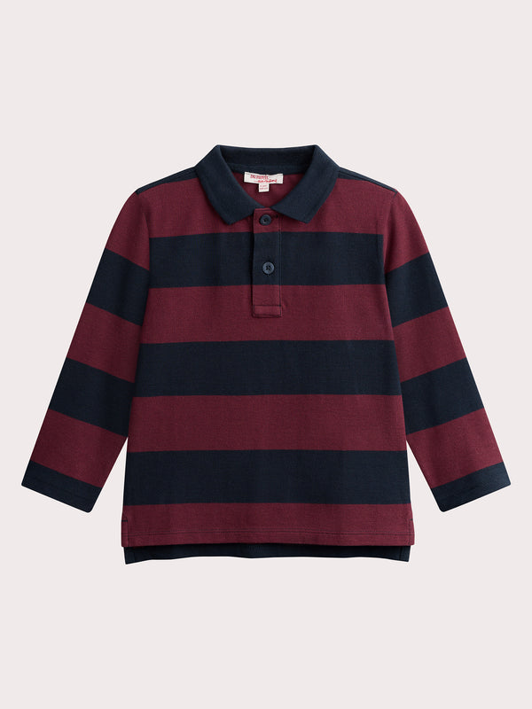 LITTLE BOY LONG SLEEVE POLO VOJOPOL