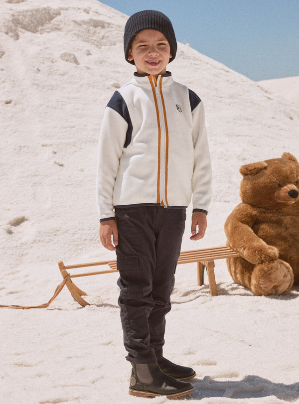 פליז עם רוכסן NLOBOAGE