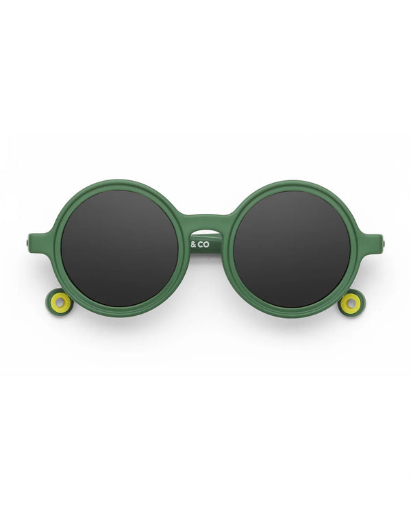 משקפי שמש לילדים בצבע (BABY 0-1) Cactus Green
