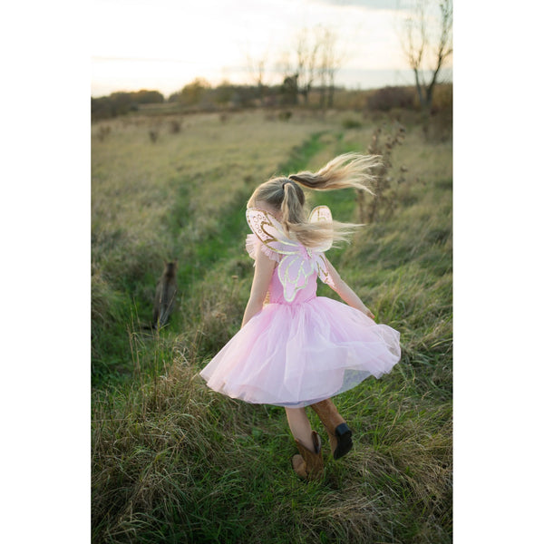 Gold Butterfly Dress and wings