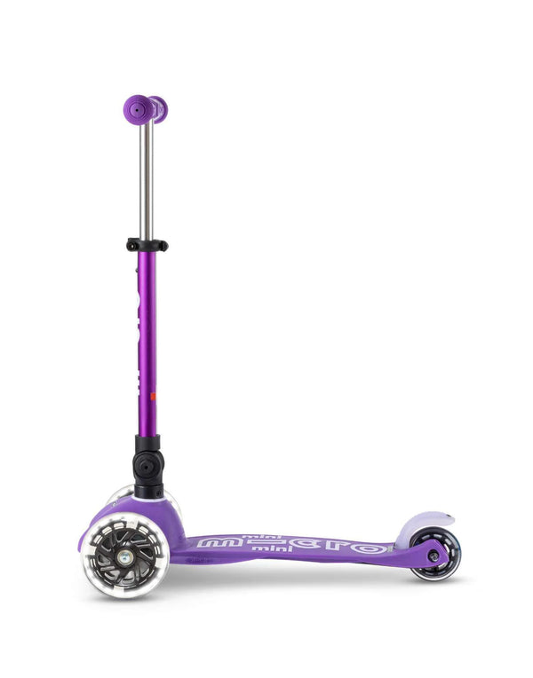 קורקינט מתקפל MINI MICRO DELUXE LED FOLDABLE PURPLE