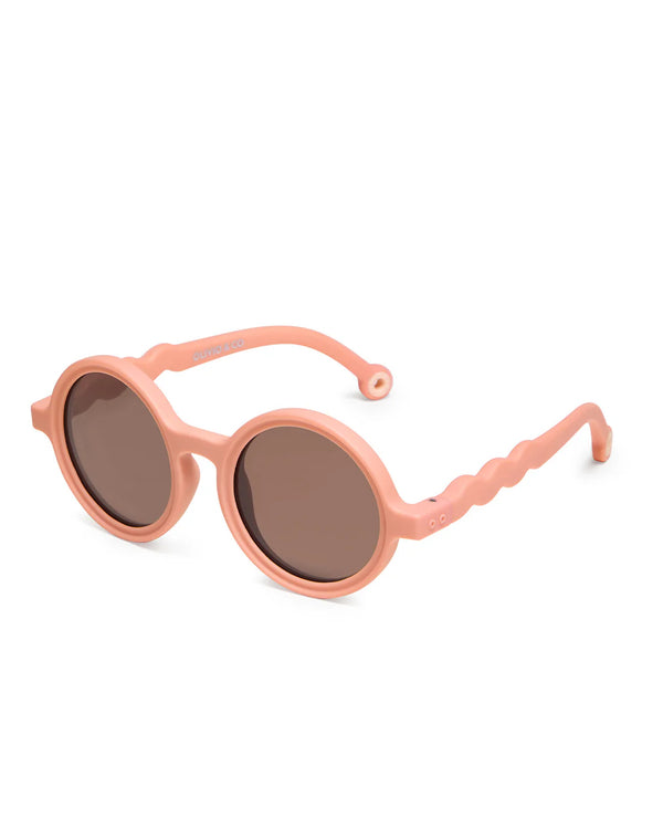 משקפי שמש לילדים בצבע (TODDLER 1-3) Fig Pink