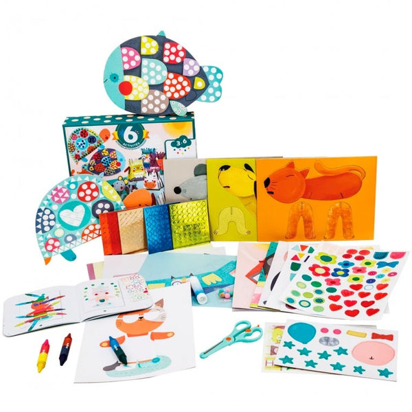 יצירה - ערכה גדולה קטנטנים חיות