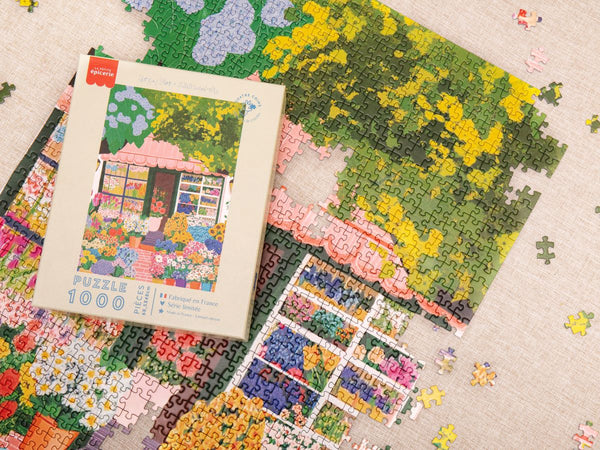 פאזל Floral Shop מאת Studio Grand-Père – 1000 חלקים