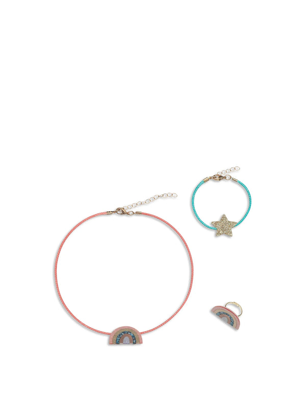 סט תכשיטים מעל הקשת בענן