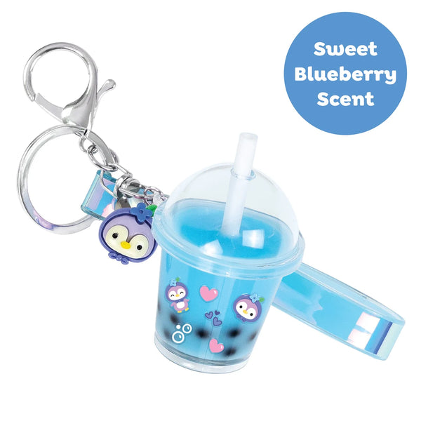 ערכת יצירה – מחזיק מפתחות BLUEBERRY BUBBLE TEA