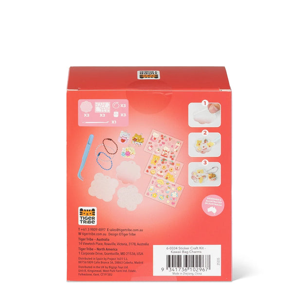 ערכת יצירה – מחזיקי מפתחות KAWAII STICKER CRAFT
