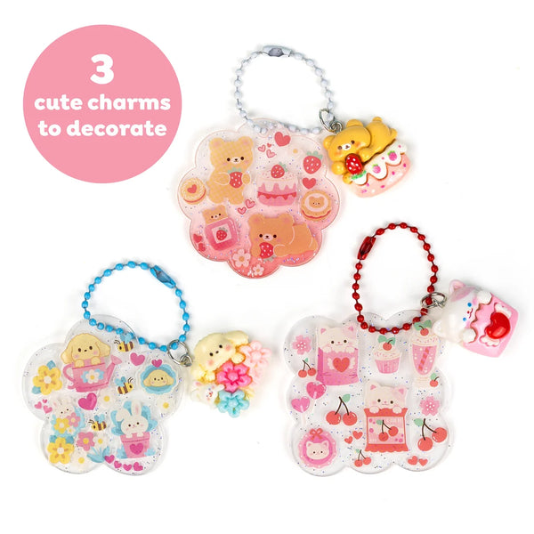ערכת יצירה – מחזיקי מפתחות KAWAII STICKER CRAFT