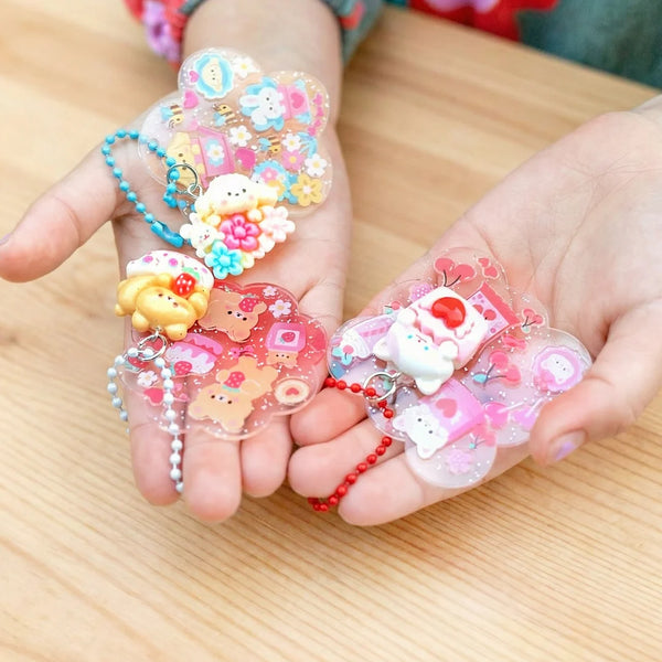 ערכת יצירה – מחזיקי מפתחות KAWAII STICKER CRAFT