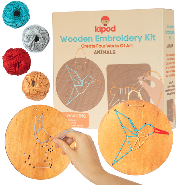 ריקמה על עץ – חיות