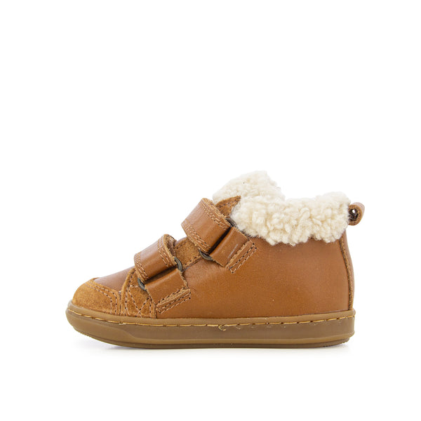 BOUBA SCRATCH WOOL BOOTS CAMEL