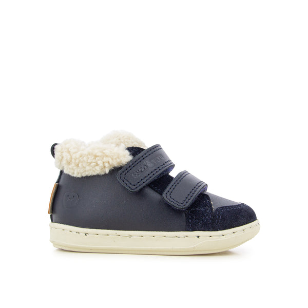 BOUBA SCRATCH WOOL BOOTS NAVY