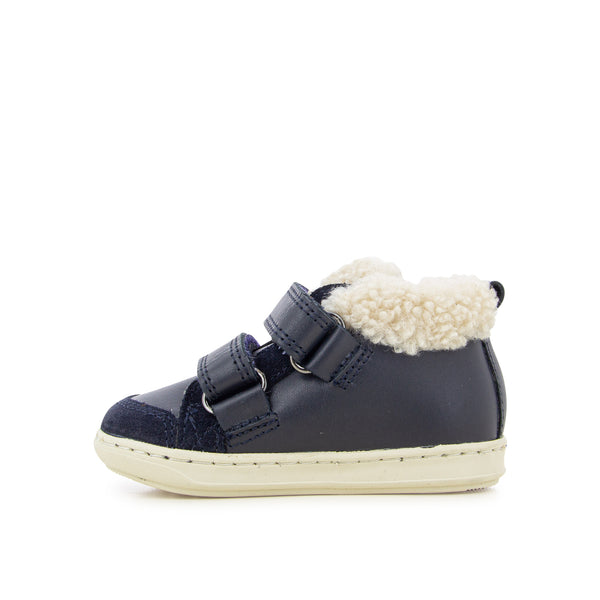 BOUBA SCRATCH WOOL BOOTS NAVY