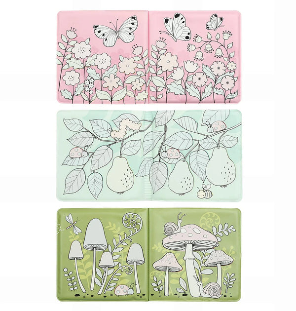 ספר קסם לאמבטיה- חברים בגינה