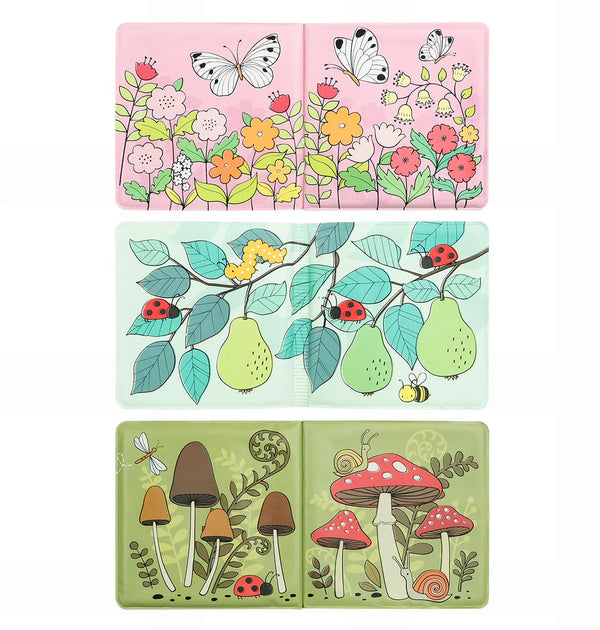 ספר קסם לאמבטיה- חברים בגינה