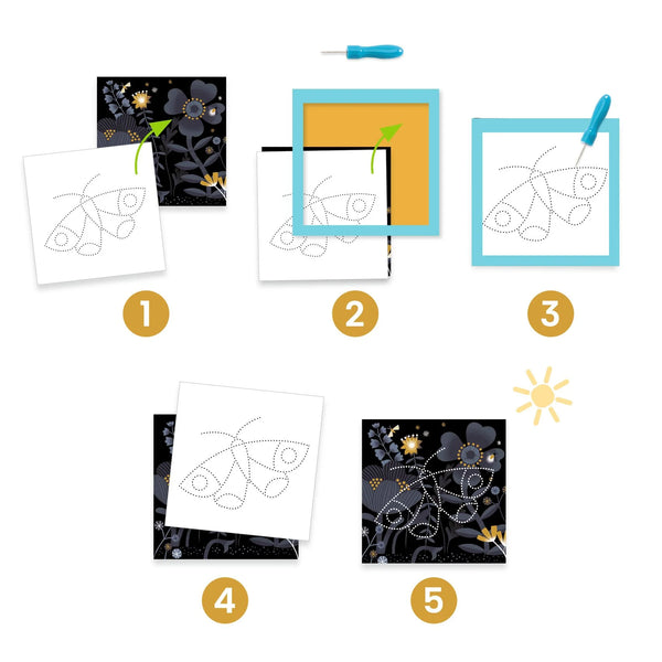 יצירה לקטנים - תמונות בנקודות