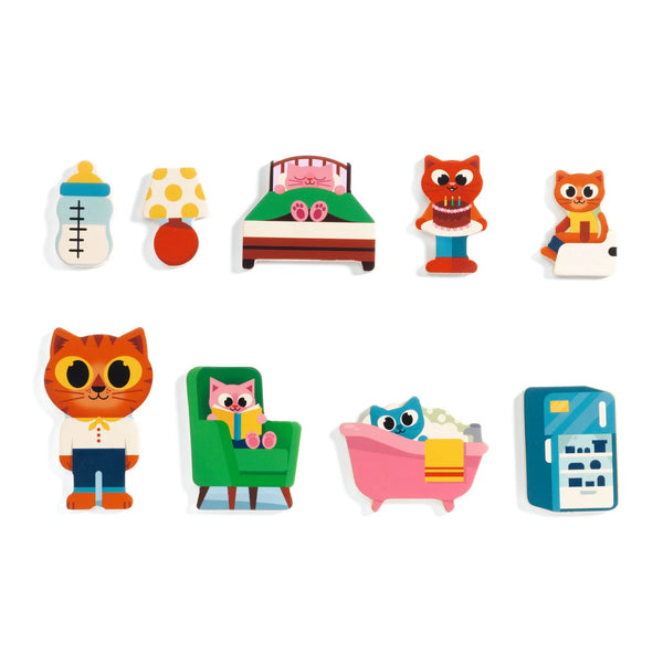 פאזל עץ גדול - הבית