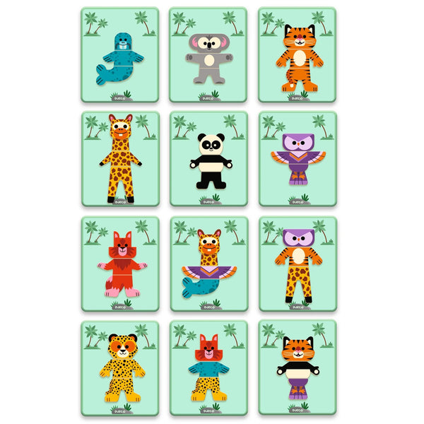 מגנטים אינ-זה-בוקס - חיות מעורבבות