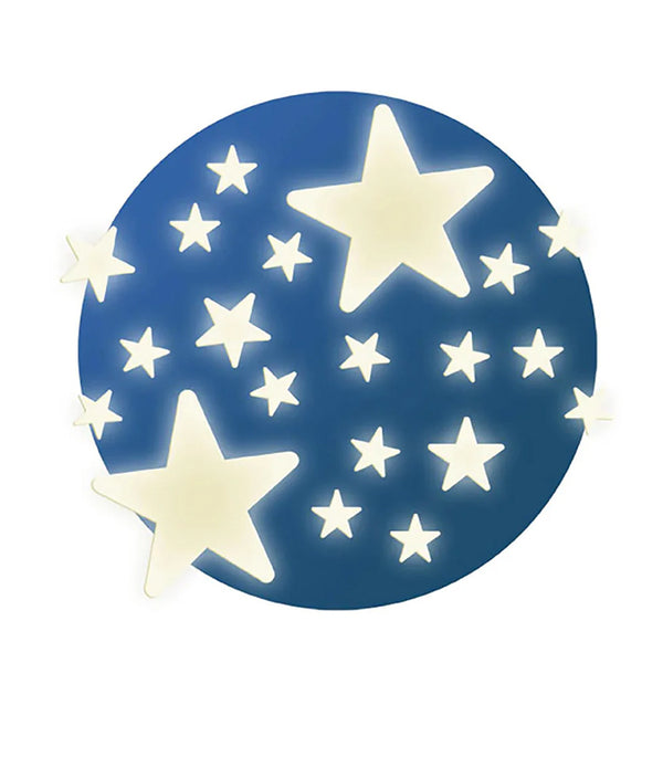 מדבקות זוהרות בחושך - כוכבים