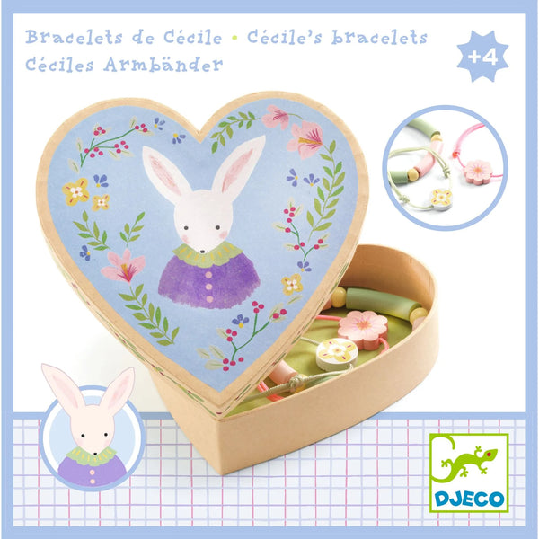 תיבת תכשיטים + צמידים - ססיל