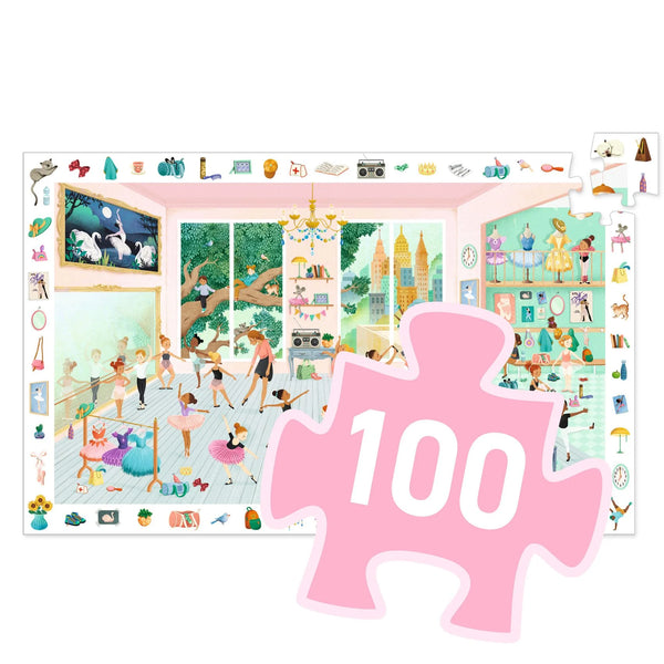 פאזל מסגרת 100 חלקים - שיעור בלט