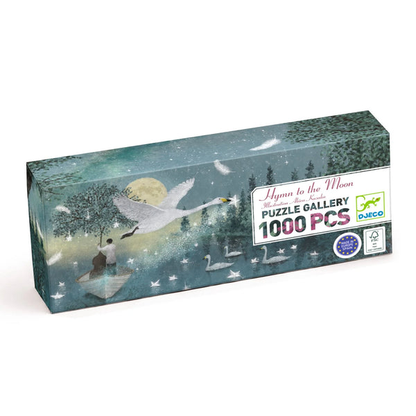 פאזל גלריה 1000 - אגם הברבורים