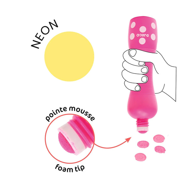 יצירה חומרים - מרקרים לקטנטנים ניאון