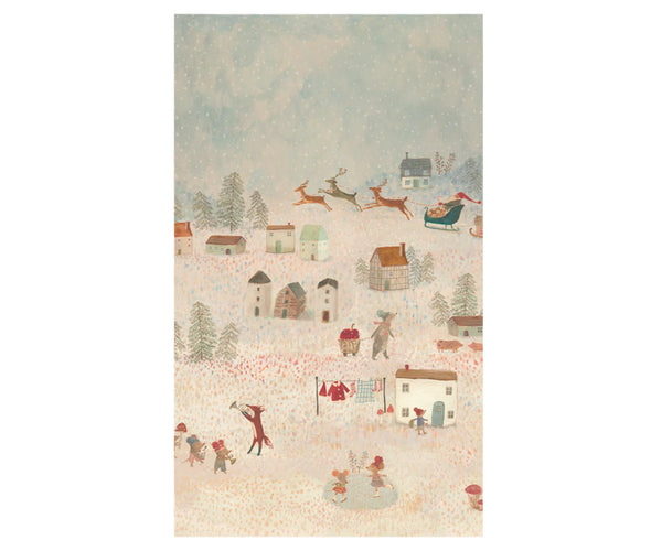 נייר עטיפה של סנטה קלאוס בא 10 מטר