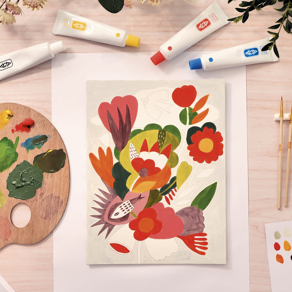 סדנת אמן 23 צביעה